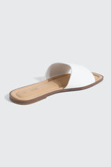 Square Toe Slide Sandals