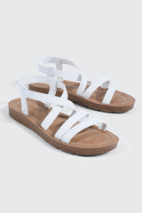 Elastic Flat Sandals