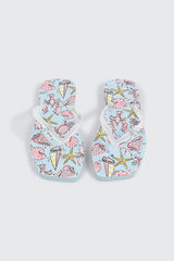Starfish Charm Flip Flops