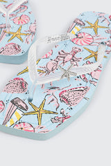 Starfish Charm Flip Flops