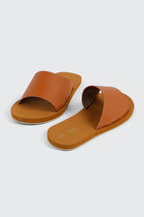 Faux Leather Sport Sandals