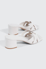 Braided Strap Heel Sandals