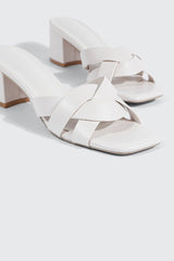 Braided Strap Heel Sandals