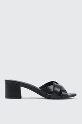 Braided Strap Heel Sandals