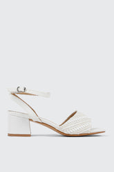 Square Toe Block Heel Sandals
