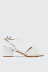 Square Toe Block Heel Sandals