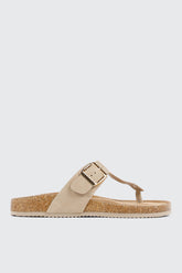 Cork T-Strap Sandals