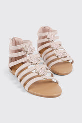 Glitter Butterfly Gladiator Sandals