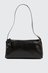 Faux Leather Shoulder Bag