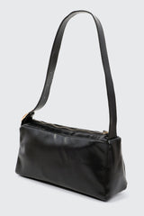 Faux Leather Shoulder Bag