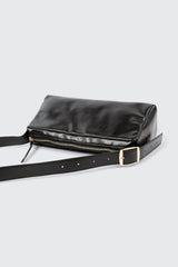 Faux Leather Shoulder Bag