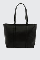 Faux Leather Tote Bag
