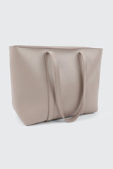 Faux Leather Tote Bag