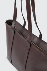 Faux Leather Tote Bag