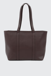 Faux Leather Tote Bag