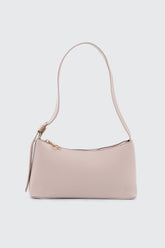 Faux Leather Shoulder Bag