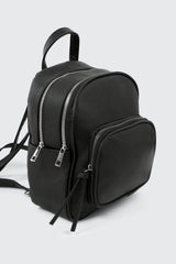 Faux Leather Backpack