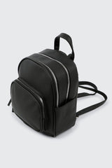 Faux Leather Backpack