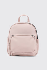 Faux Leather Backpack