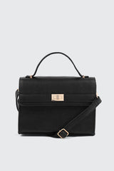 Faux leather Square Handbag
