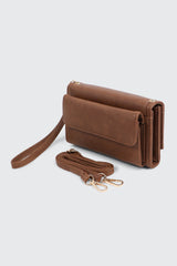 Crossbody Flap Wallet