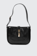 Turn Lock Shoulder Bag
