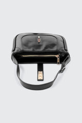 Turn Lock Shoulder Bag