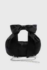 Satin Bow Handbag