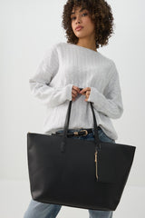 Large Tote Bag with Coin Purse