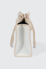 Large Faux Leather Tote Bag
