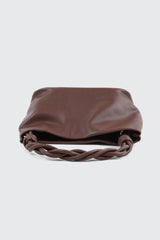 Braided Top Handle Shoulder Bag