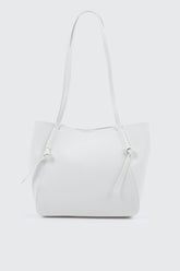 Faux Leather Tote Bag