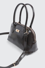 Faux Leather Tote Bag