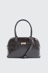 Faux Leather Tote Bag
