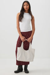 Large Faux Leather Slouchy Shoulder Bag