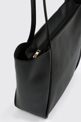 Faux Leather Tote Bag