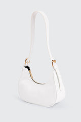Faux Leather Shoulder Bag