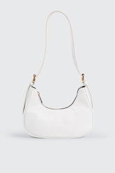 Faux Leather Shoulder Bag