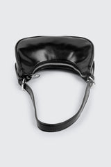 Faux Leather Shoulder Bag