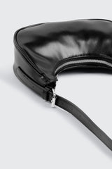 Faux Leather Shoulder Bag