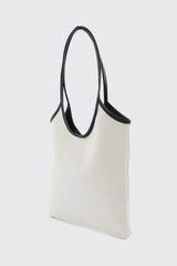 Piped Trim Tote Bag