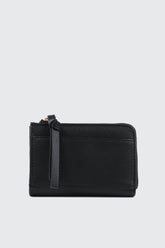 Compact Faux Leather Wallet