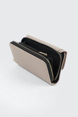 Flap Wallet with Coin Compartment