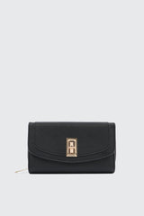 Flap Wallet with Coin Compartment