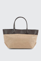 Straw Effect Tote Bag