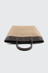 Straw Effect Tote Bag