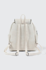 Small Faux Leather Backpack