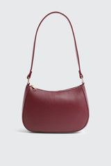 Faux Leather Shoulder Bag