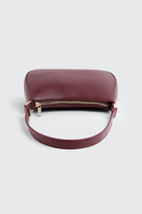 Faux Leather Shoulder Bag