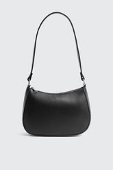 Faux Leather Shoulder Bag